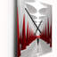 Horloge murale rouge et blanche Path To The Dream I-99636252