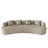 130'' Curved Sofa Compression Foam Couch-550217475-550217476-550217471