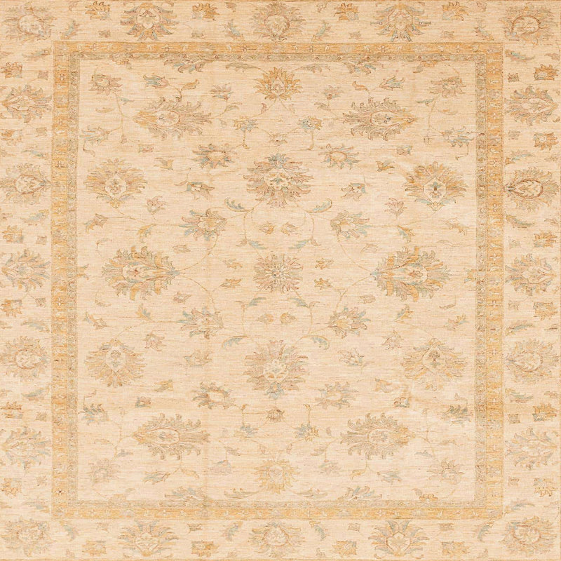 Abstract Indoor Rug, Square 7'
