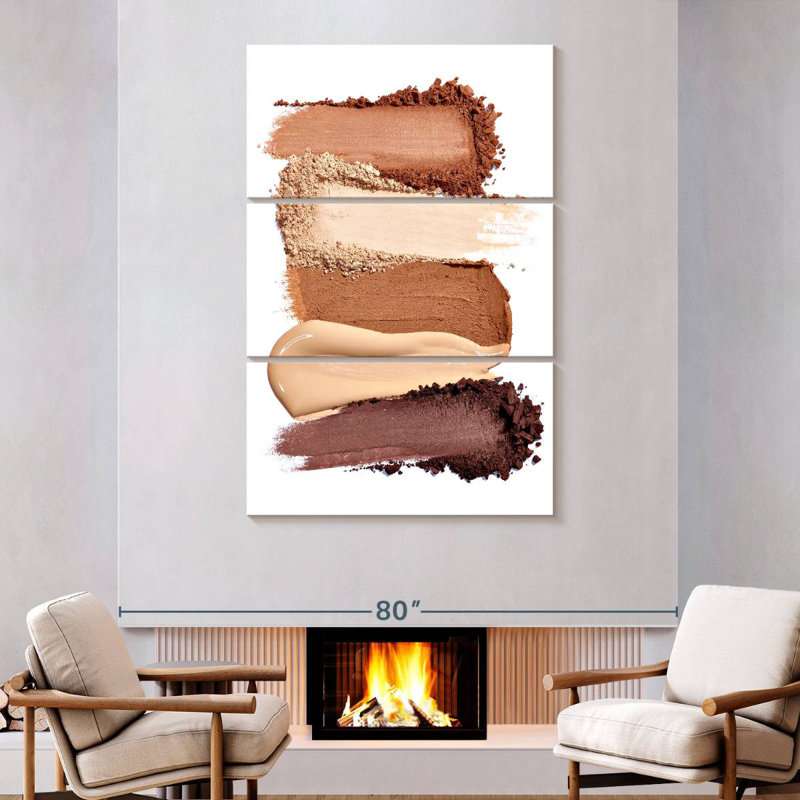 Shuttleworth Cream And Powder Makeup, 74" H x 48" W