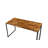 Jurgen Oak & Black Finish Writing Desk-1434765304