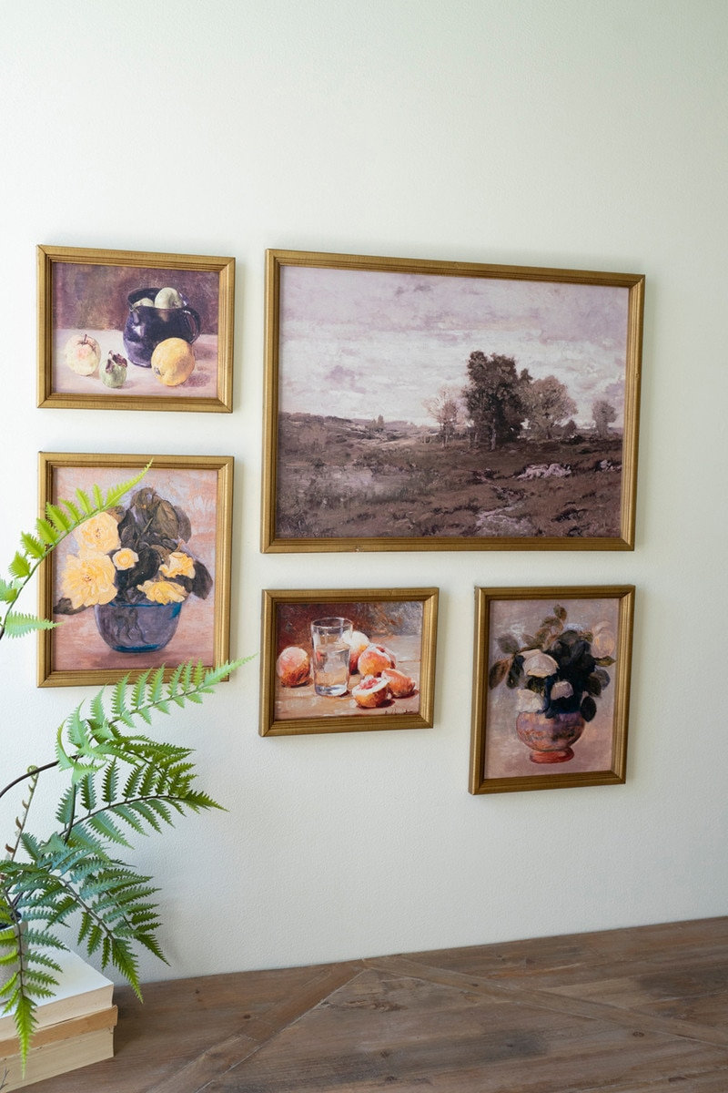 5-Piece Framed Print Set