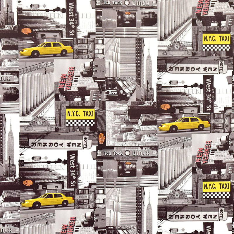 Walter 2m x 45cm Matte Peel & Stick Wallpaper Roll