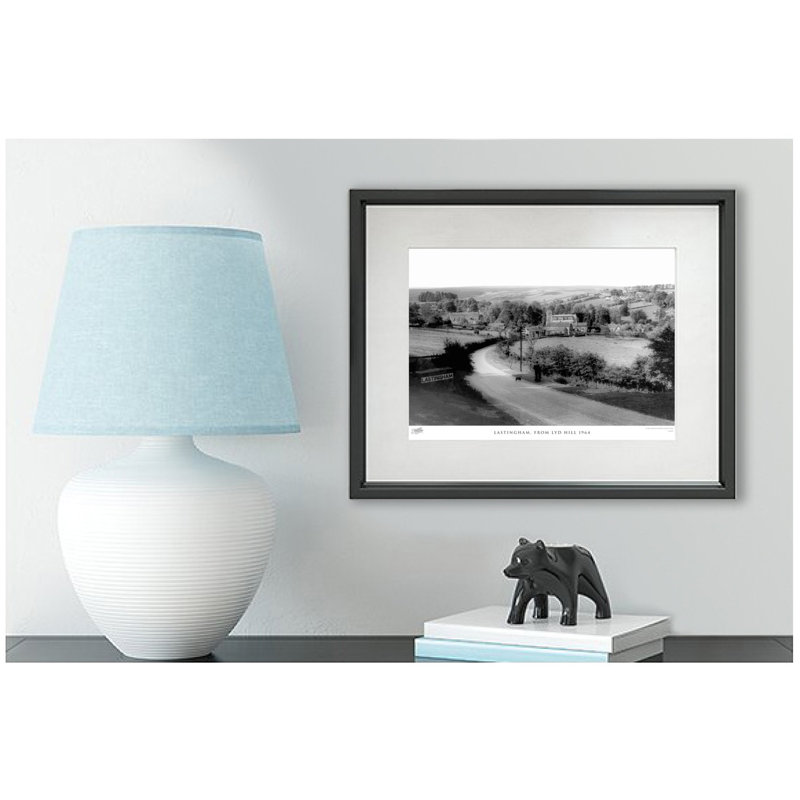 Lastingham, From Lyd Hill 1964 - Single Picture Frame Print, 40cm H x 50cm W x 2.3cm D