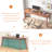 100% Solid Wood Desk 63" Mid Century Modern Desk With 3 Drawers Large 2 Person Vintage Writing Desk Simple Wooden Table For Restaurants, Home, Offices-2130650740