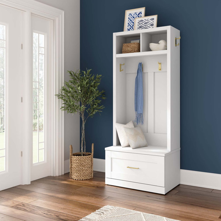 Everly Quinn Yerani 30W Drawer Bench and Hall Tree & Reviews | Wayfair