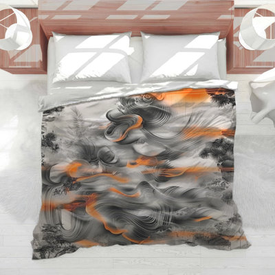 Abstract Bedding Art Comforter Contemporary