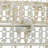 Normanhurst Cream Metal Distressed Wire Decorative Scroll Birdcage with Latch Lock Closure and Hanging Hook Set of 2