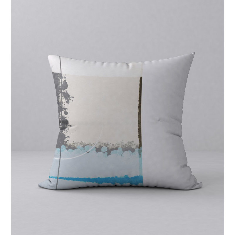 Magnifique housse de coussin carrée/insert, 18 po x 18 po
