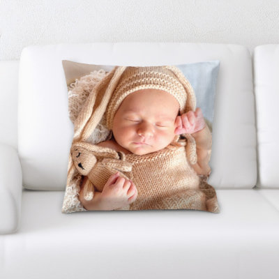 Microsuede Throw Pillow