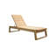 Diuna Outdoor Teak Chaise Lounge