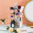 Multifunctional 360° Rotating Cosmetic Display Box With Brush Holder Perfume Tray, Transparent