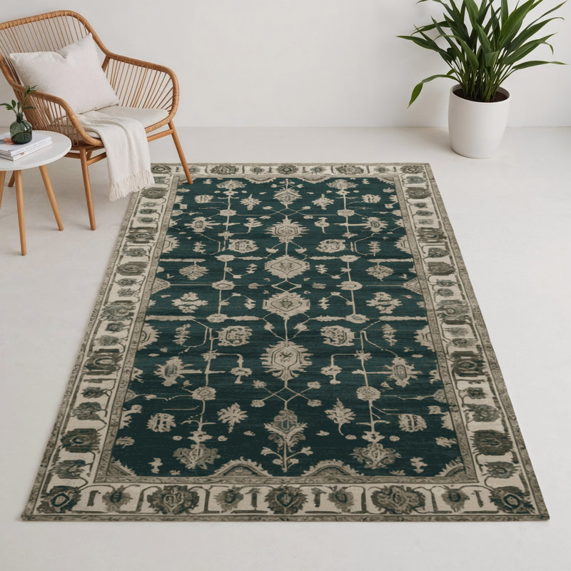 Tapis vert intérieur et extérieur surteint, Rectangle 5 pi x 7 pi