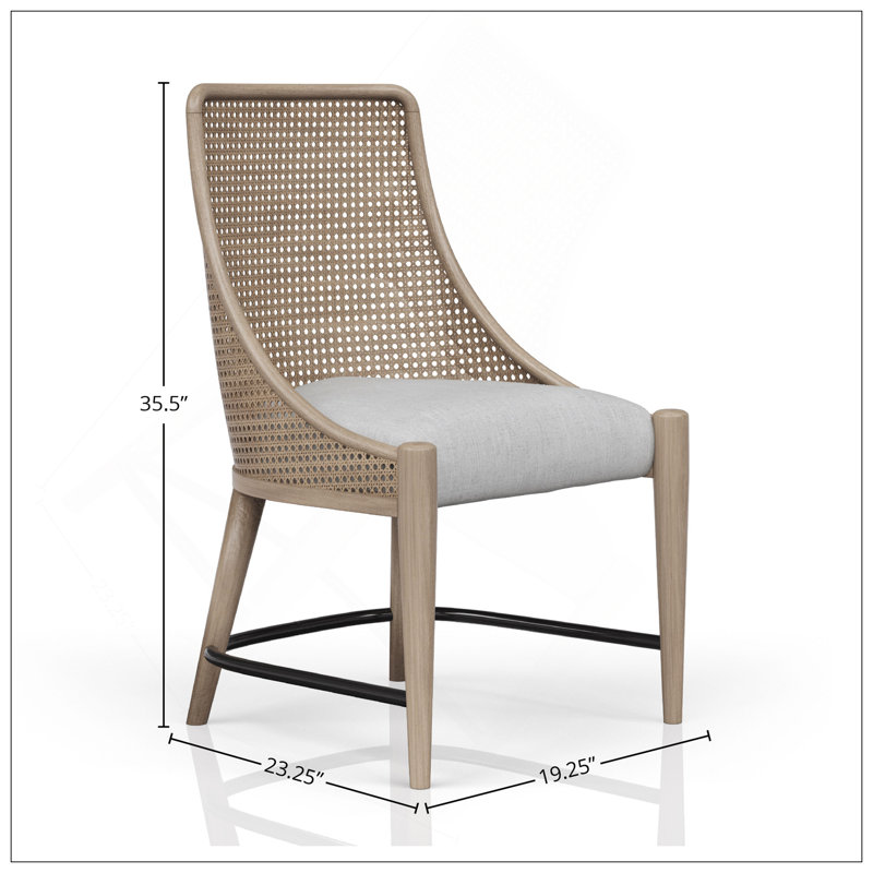Ensemble de 2 chaises d'appoint Cane