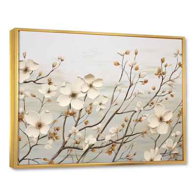 " White Dogwood Blossom Harmony II "
