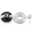 Two Functions Wall Mounted Bathroom Shower Faucet with Handheld Matte Black-129577857