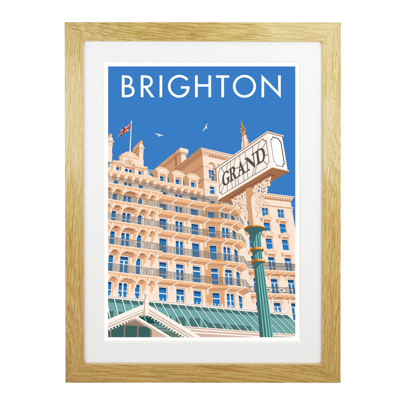 Stephen Millership - Print, 43.5cm H x 33.5cm W x 2.2cm D, Oak