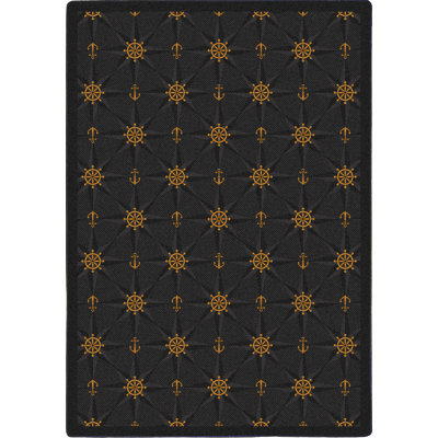 Tapis onyx Whimsy Mariner's Tale Anchor
