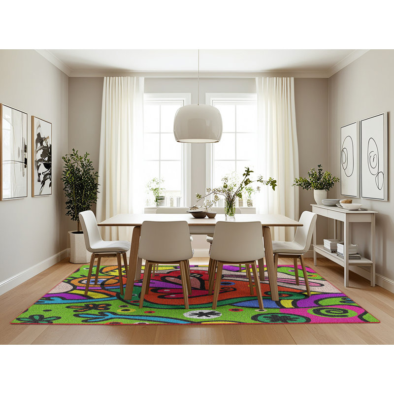 Indoor Rug, Rectangle 7' x 10'