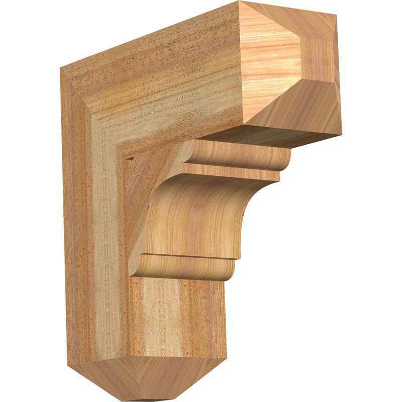 Support pour scie rugueuse de style artisanal l 6 po x P 18 po x H 18 po, Western Red Cedar, H 18 po x l 6 po x P 18 po