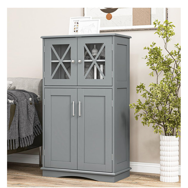 Armoire de salle de bain, Gris