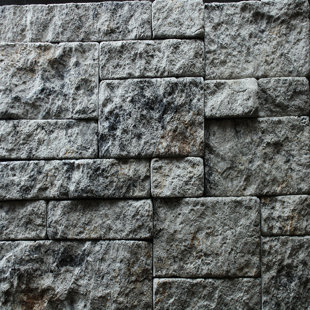 Capital Sky Flat Faux Stone Fire Rated Wall Paneling Indoor-Outdoor (Random Width + Length, 14.25 sq. ft. per box)