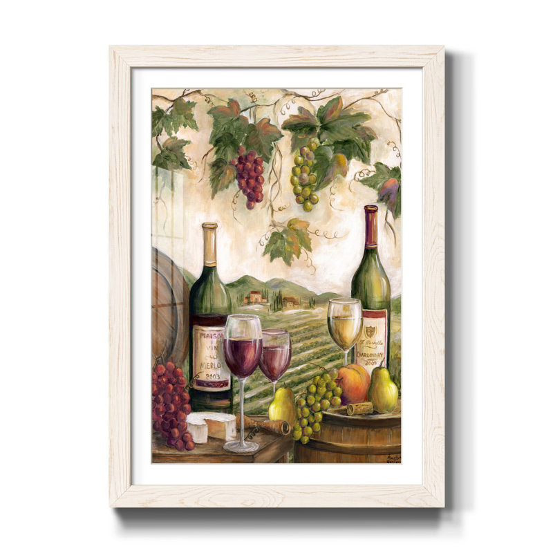 «Pretty Pampas I», reproduction d'art, H 37,5 po x l 27,5 po x P 1,5 po, Papier encadré blanc, Blanc