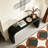 52" Wood Console Table with Curved Edge-1415350361
