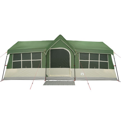 Vidaxl Camping Tent With Windows 12-Person Waterproof