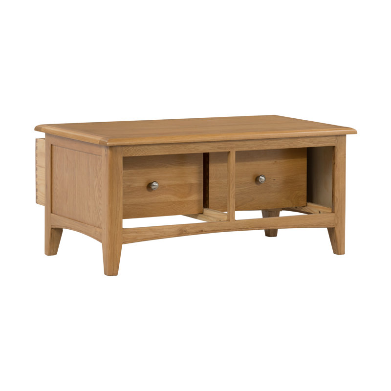 Censu Four Leg Coffee Table with Storage