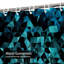Light Blue New Style Gradient Navy Shower Curtain with 12 Hooks-757107073
