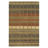 Geometric Area Rug in Beige/Brown/Green