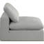 Chaise sans accoudoirs en tissu texturé Hrissonka-98497048
