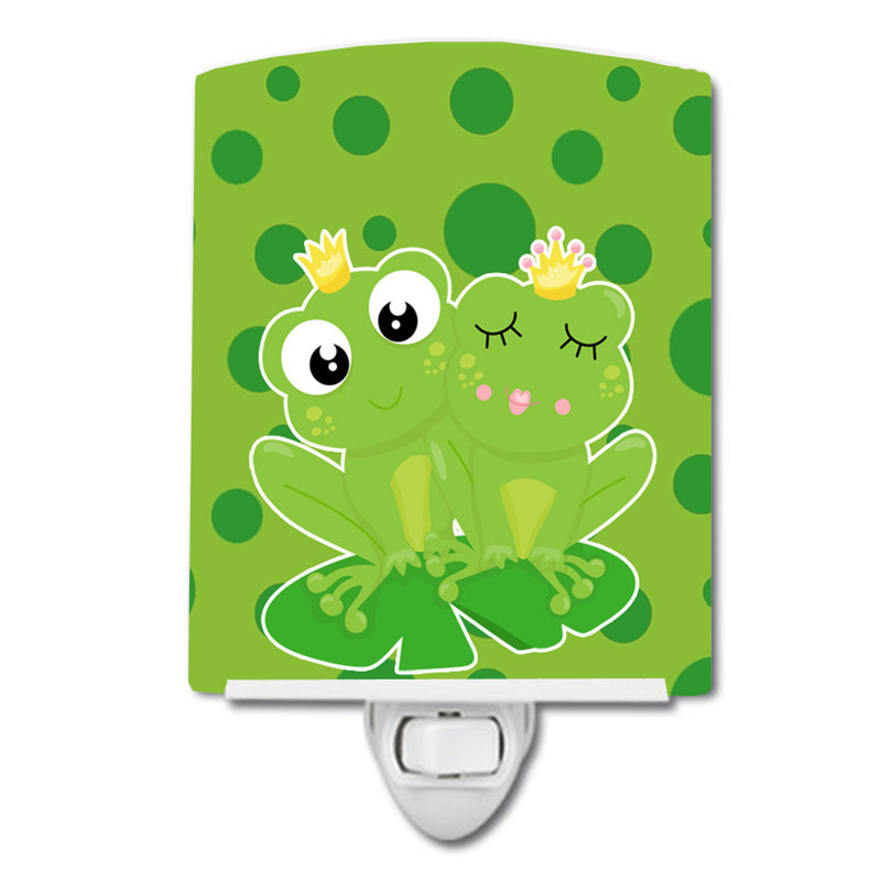 Veilleuse grenouille Prince and Princess