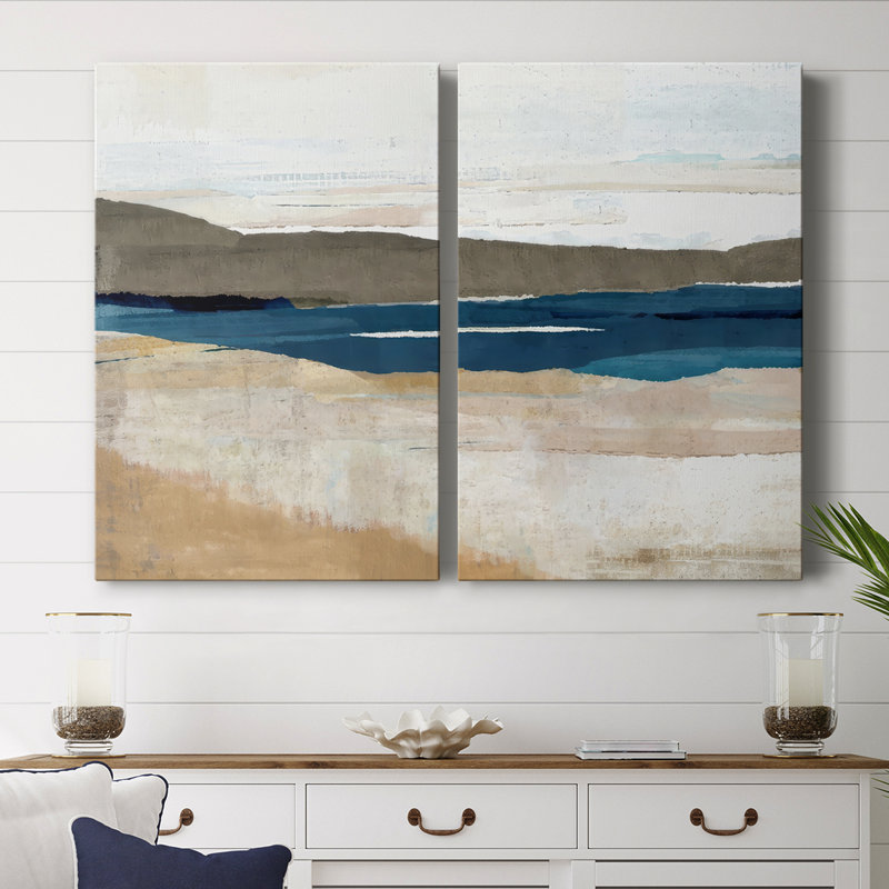 Toile tendue Buttermere Triptych I-Premium Gallery - prête à être accrochée, H 18 po x l 24 po