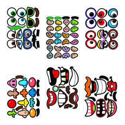 Paper Halloween Stickers