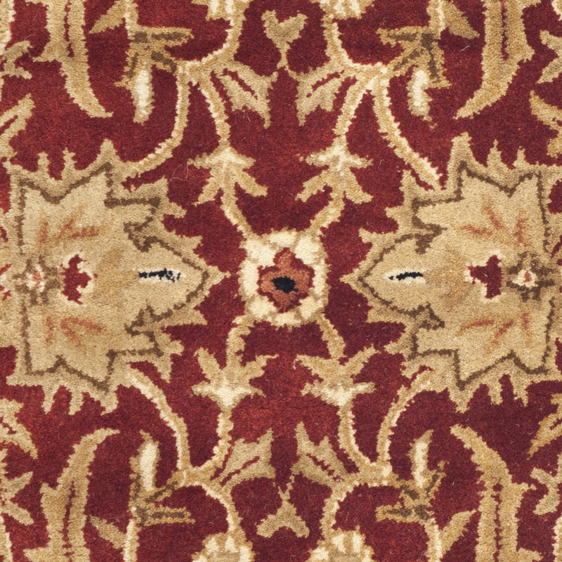Evie New Zealand Wool Oriental Rug, Round 6'