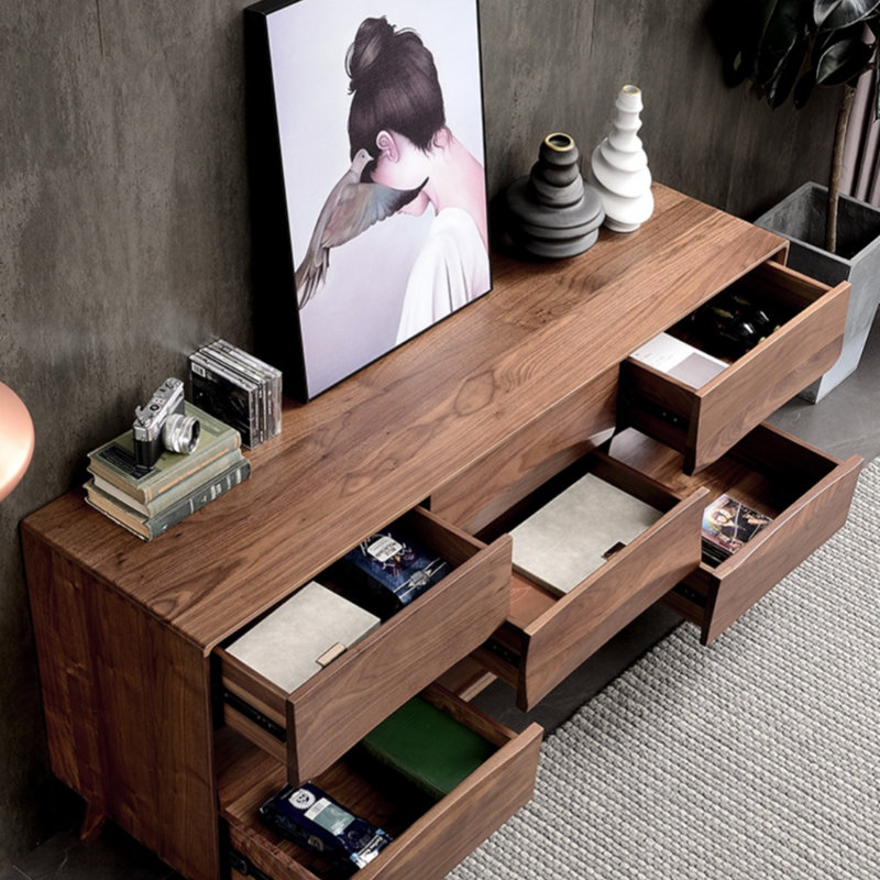 Josalynn 62.9'' Solid Wood Sideboard
