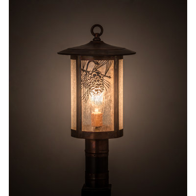 Lampadaire en pin 1 lumière Wyona Winter
