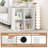 4-Cube Bookcase Home 2-Tier Bookshelf W/ Anti-Toppling Kit-854411252