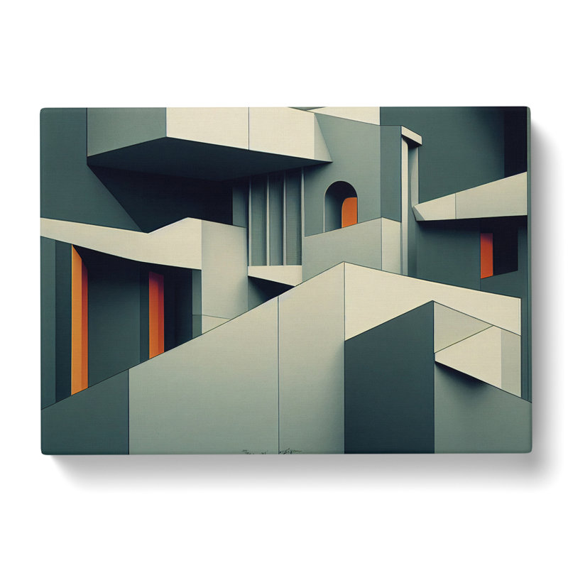 Modern Architecture Vol.3 Abstract - Wrapped Canvas, 50cm H x 76cm W x 3cm D