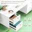 Bureau de bureau élégant, bureau d'ordinateur en bois, bureau de direction pratique