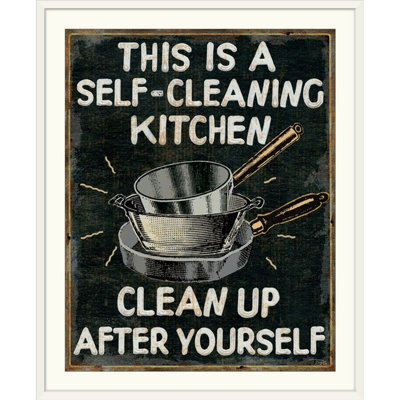 « self cleaning cuisine », art textuel