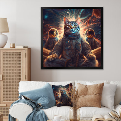" Psychedlic Space Cat "