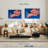 Borges Windblown American Flag-108722630