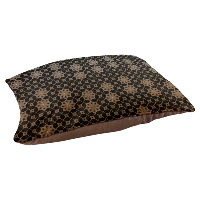 Coussin pour chien Byrge, Moyen (l 29,5 po x P 19,5 po x H 9,5 po), Dégradé orange