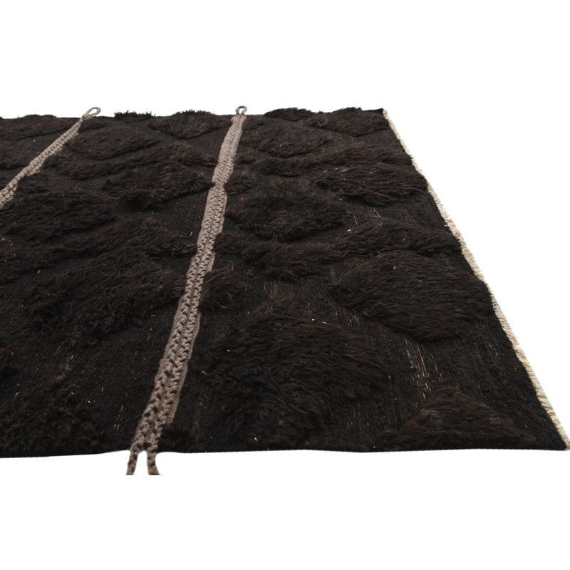 Tapis brun foncé Orpheus