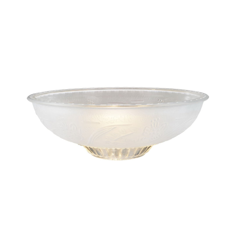 3.5'' H Glass Bowl Glass Shade
