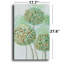 «Soft Green Floral Trees», art mural sur toile