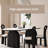 Modern Simple High-end Tables Oval Solid Wood Base Dining Table-100558210
